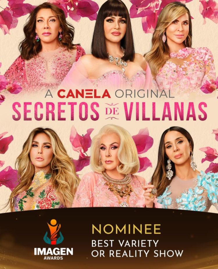 LAURAZAPATAM's tweet image. Qué orgullo recibir esta nominación a los Imagen Awards por Secretos de Villanas. Un proyecto que ha dado tanto que hablar, tantas emociones y, sobre todo, tanto cariño del público. Gracias a cada uno de ustedes por acompañarnos y a mis compañeras por esta aventura inolvidable.…