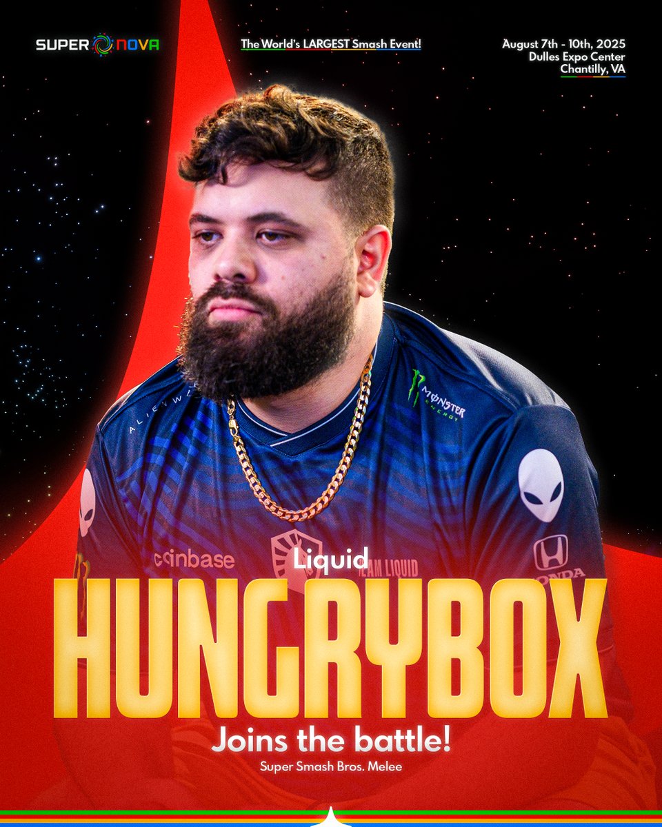SuperSmashCon's tweet image. WE'RE BRINGING THE BOX ‼️
@LiquidHbox is BACK for Supernova 2025!