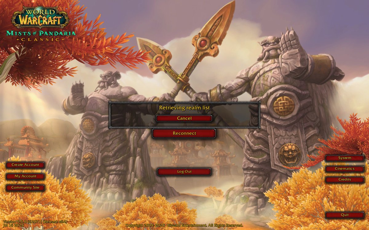 pumpermikefan's tweet image. wouldn't be a WoW release without bad layering, impossible lag, and server crashes lul xD