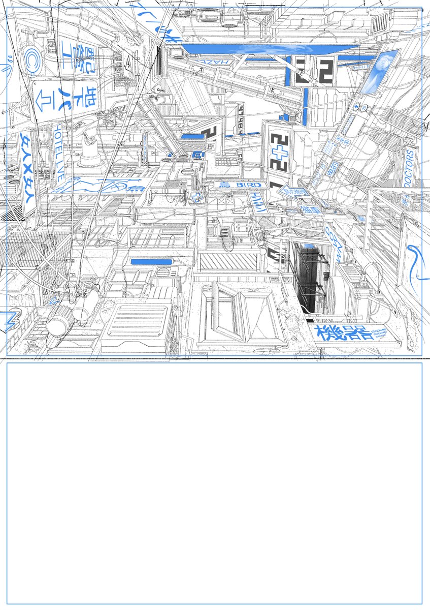 Hi! I've been away from manga for a while sorry! The concept art job I've been working on is passed it's hardest phase and now I've got more time for manga. I'm gonna make a three page cyberpunk yuri using this!

#manga #art #indiemanga #comic #illustration #animeart #welsh #WIP