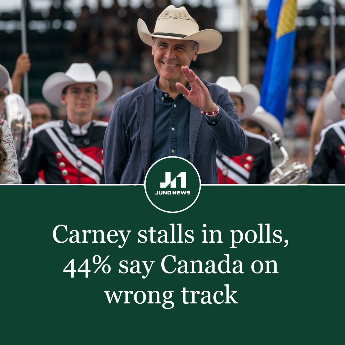 junonewscom's tweet image. Five months into Prime Minister Mark Carney leading a minority Liberal government, Canadian public opinion on him remains unchanged.
Read more: junonews.com/p/carney-stall…