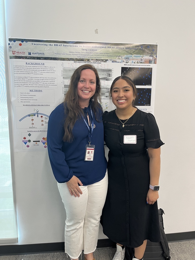 huntsmancancer's tweet image. As a @PathMaker_HCI Scholar, Adamaris Martinez helped uncover new insights about proteins linked to melanoma—earning her second-author credit on a published paper. With guidance from her mentor, she found a new direction and is now heading to grad school. bit.ly/4o1jd3C