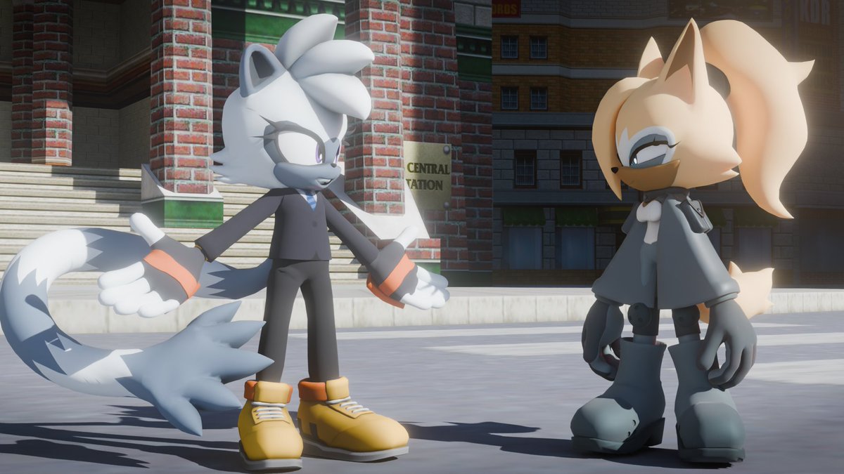 Weegi_man's tweet image. Custom tailored 

#blender #blender3D #b3d #sonicthehedgehog #tanglethelemur #WhisperTheWolf