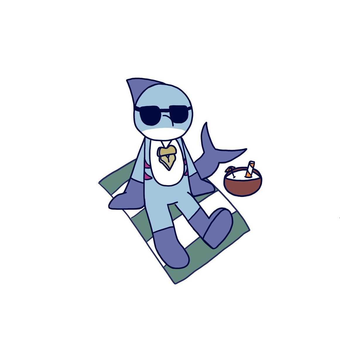 Clockwork599231's tweet image. Happy shark week everyone!
#NightmareCritters #Maggiemako