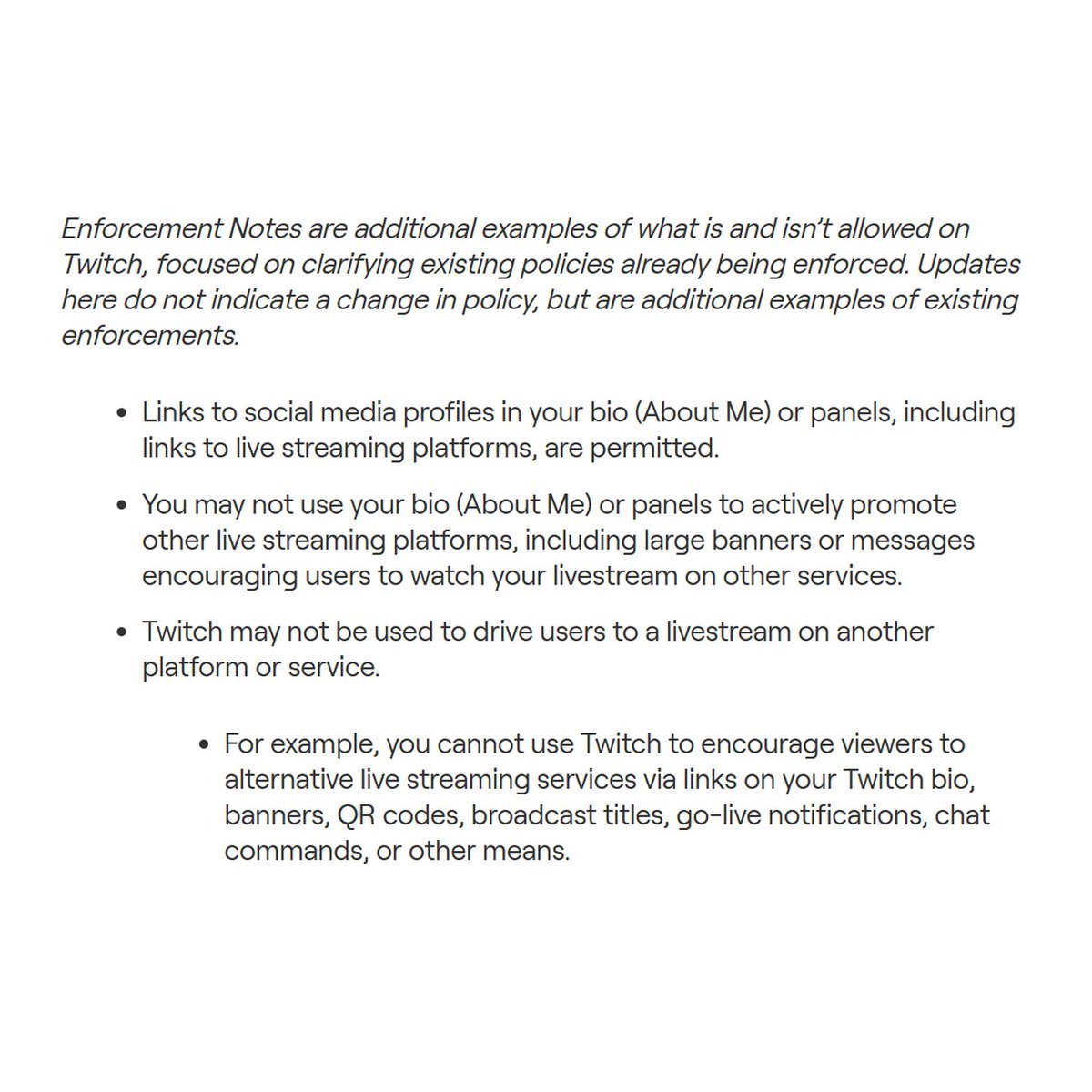 madhouseretro1's tweet image. I dont know if you've seen the new enforcement notes for twitch ..... its under the heading " Spam, Scams, and Other Malicious Conduct" at the bottom of the page on this page . safety.twitch.tv/s/article/Comm…