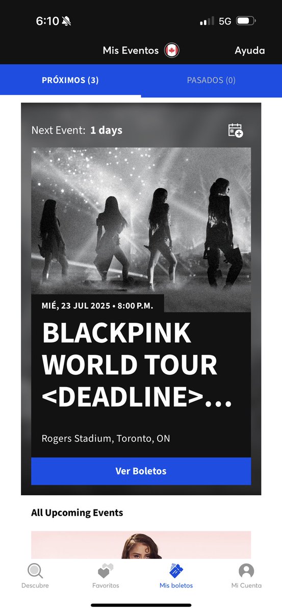 bpannpinks's tweet image. ya mañana llego a toronto y solo faltarían horas para ver a #BLACKPINK en vivo