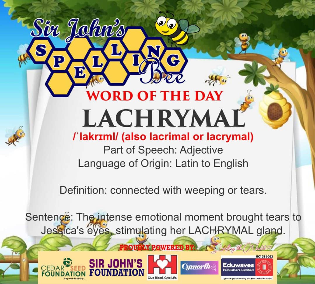sjs_bee's tweet photo. LEARN A NEW WORD TODAY ! !

#childeducation #WilliamEst #spellingbee #mbueno #planecrash #AcademicTwitter https://t.co/9k9DaWifDq