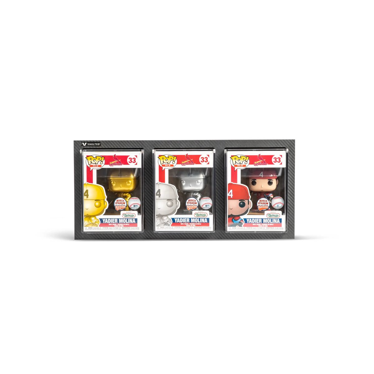 vaultedcollect's tweet image. Big Display Energy – Now in a Smaller Size.
Meet Vaulted® Pop Display (3-Pop).