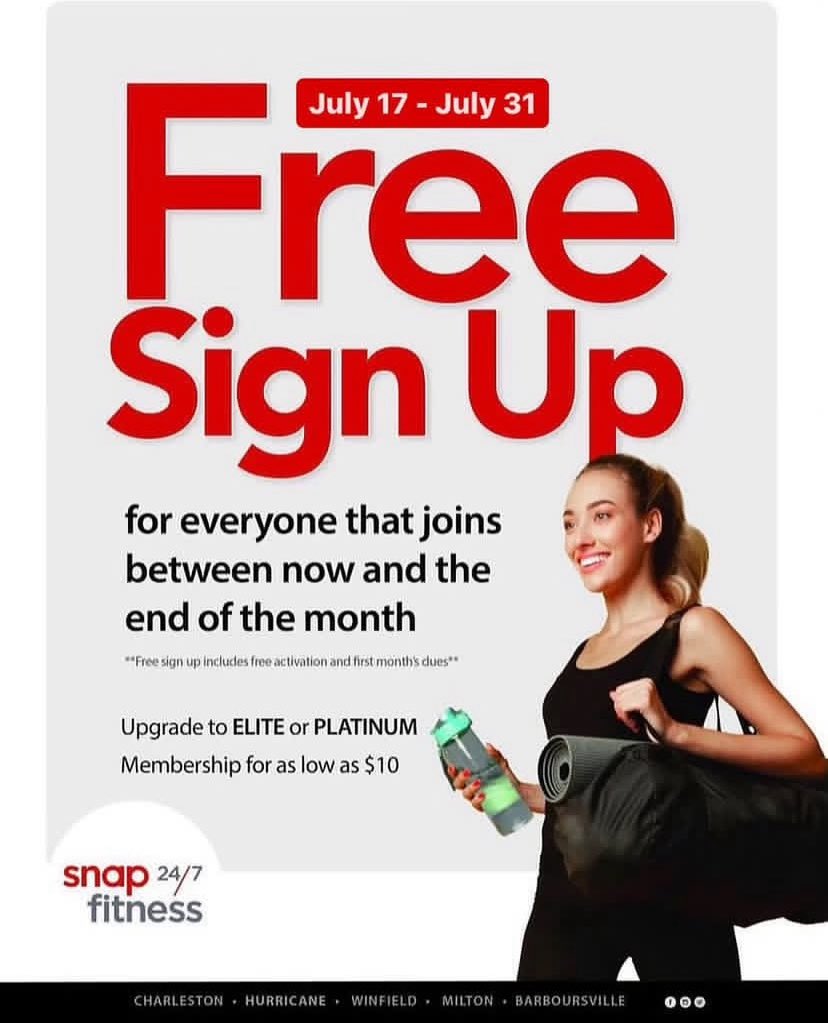 SnapFitnessWV's tweet image. 👀‼️🤝💸