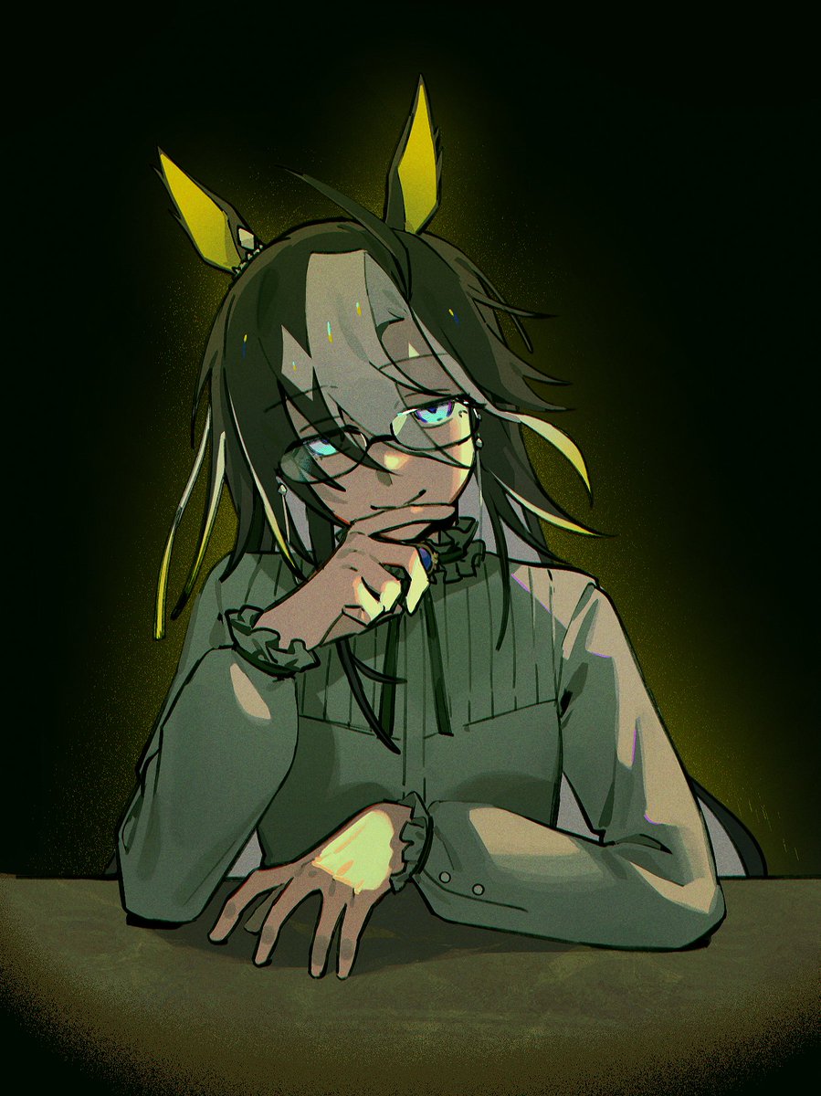 a1d8e2316745's tweet image. drew my favorite umas !!! tachyon and dorija are so cool please check them outπ«Ά