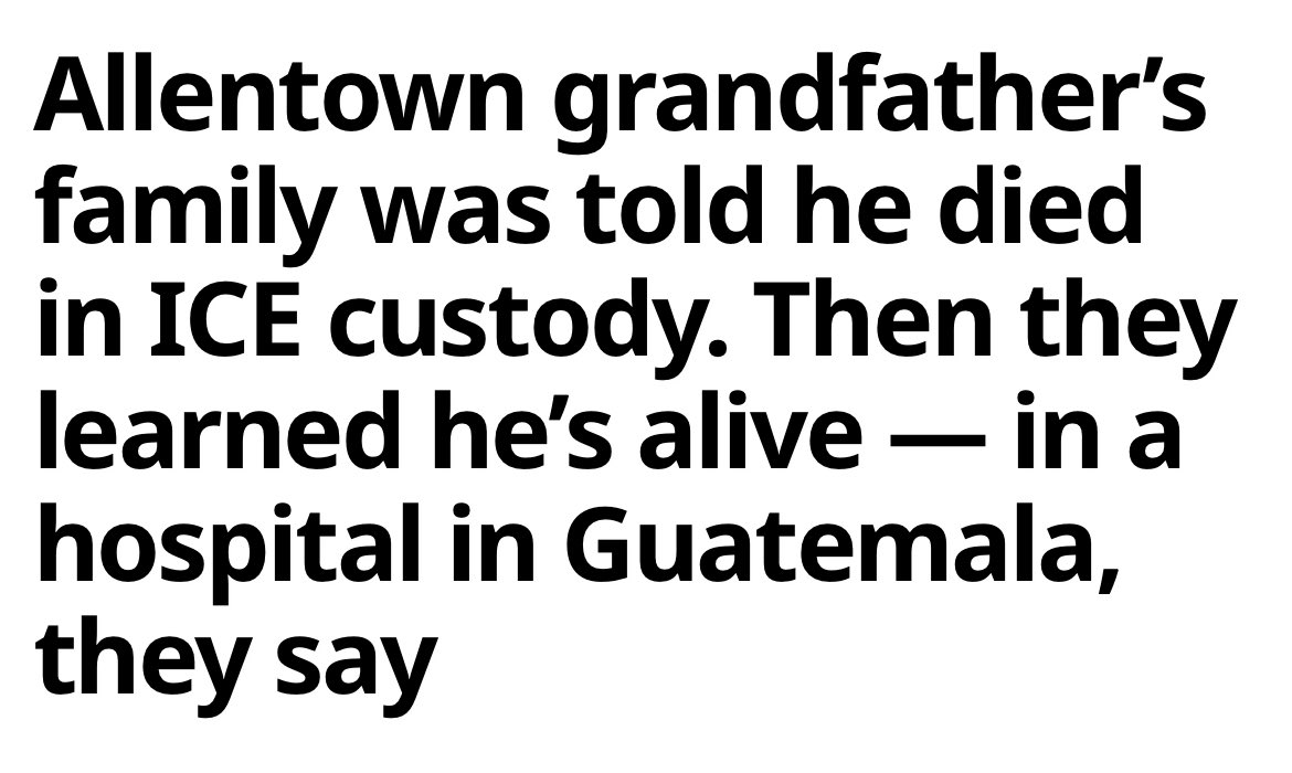 DHSgov's tweet image. Another HOAX!
Luis Leon was never deported by ICE.
Luis Leon did not die in the custody of ICE.
Our ICE agents are already facing an 830% increase in assaults against them. The journalistic malpractice must end.