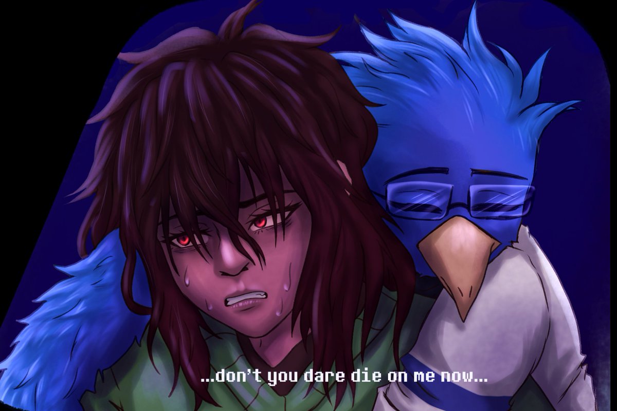 Why would I leave you behind? 

#DELTARUNE #kerdly