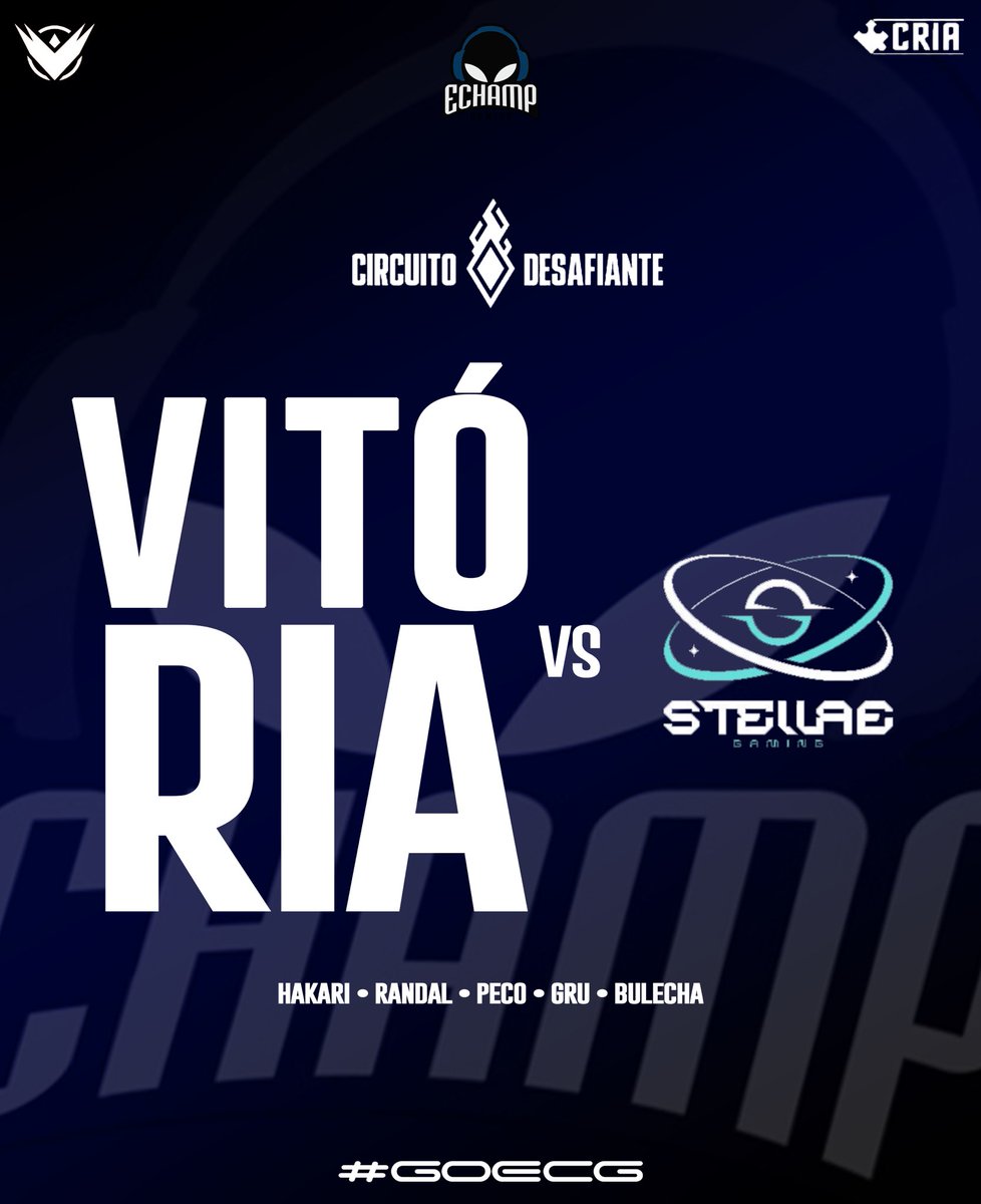 echampgaming's tweet photo. Conseguimos chegar com o pé direito garantindo nossa primeira vitória no #Circuitão na @LTASul 💙

WP @StellaeGaming 🙏🏻 https://t.co/65cUD6PduR