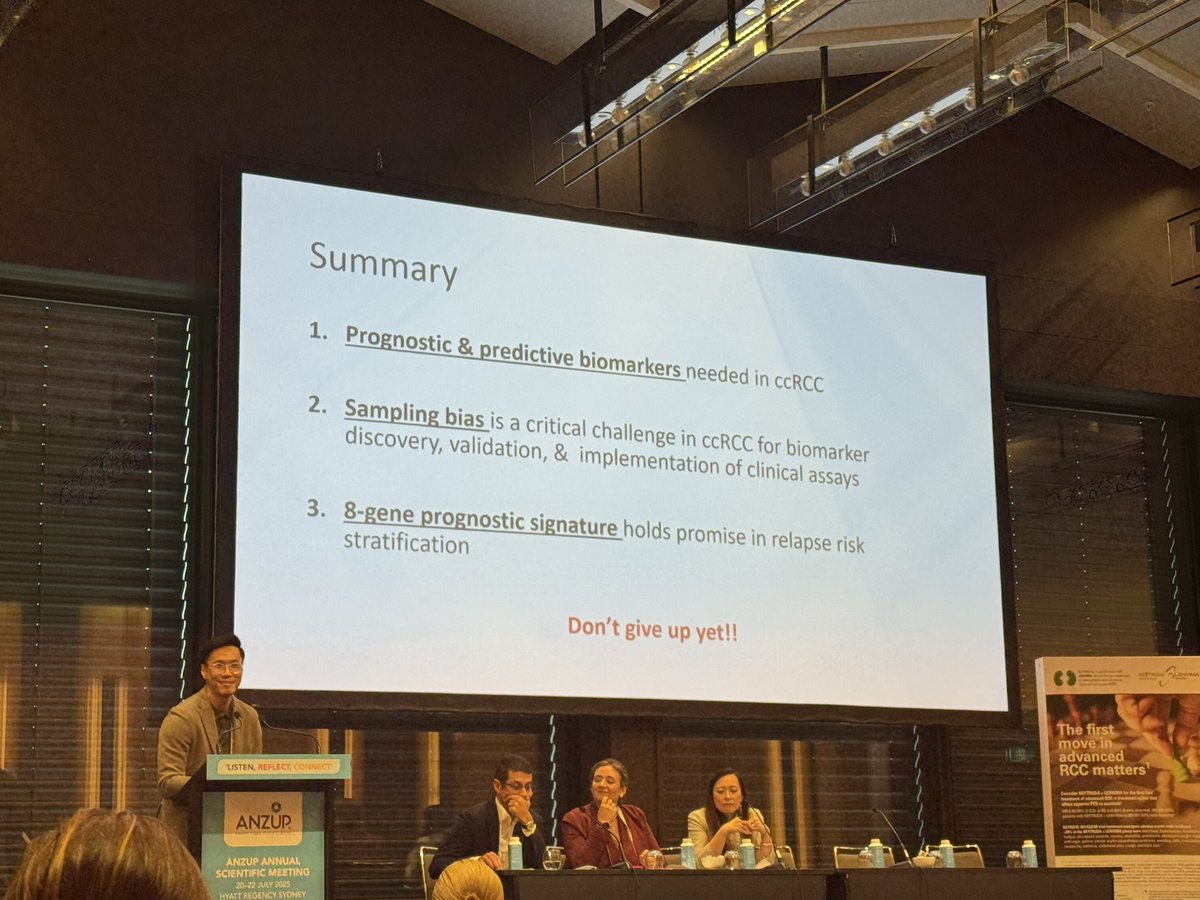 Roger Li (@urogerlimd) on Twitter photo Lewis Au highlighting the importance of tumor heterogeneity in biomarker finding for adjuvant therapy in RCC <a href="/ANZUPtrials/">ANZUP</a> #ANZUP25 Lewis Au highlighting the importance of tumor heterogeneity in biomarker finding for adjuvant therapy in RCC <a href="/ANZUPtrials/">ANZUP</a> #ANZUP25