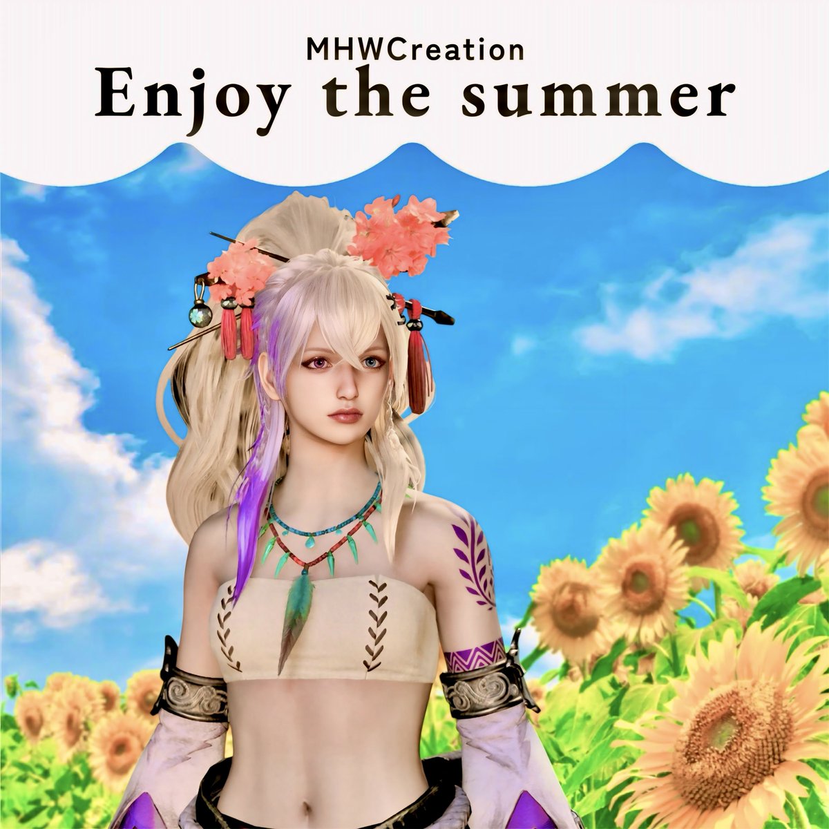 Good Morning🌤️
いよいよ夏本番🥵
明日からは『踊り火の儀』
楽しみましょう💃
#MHWCreation #MHWilds