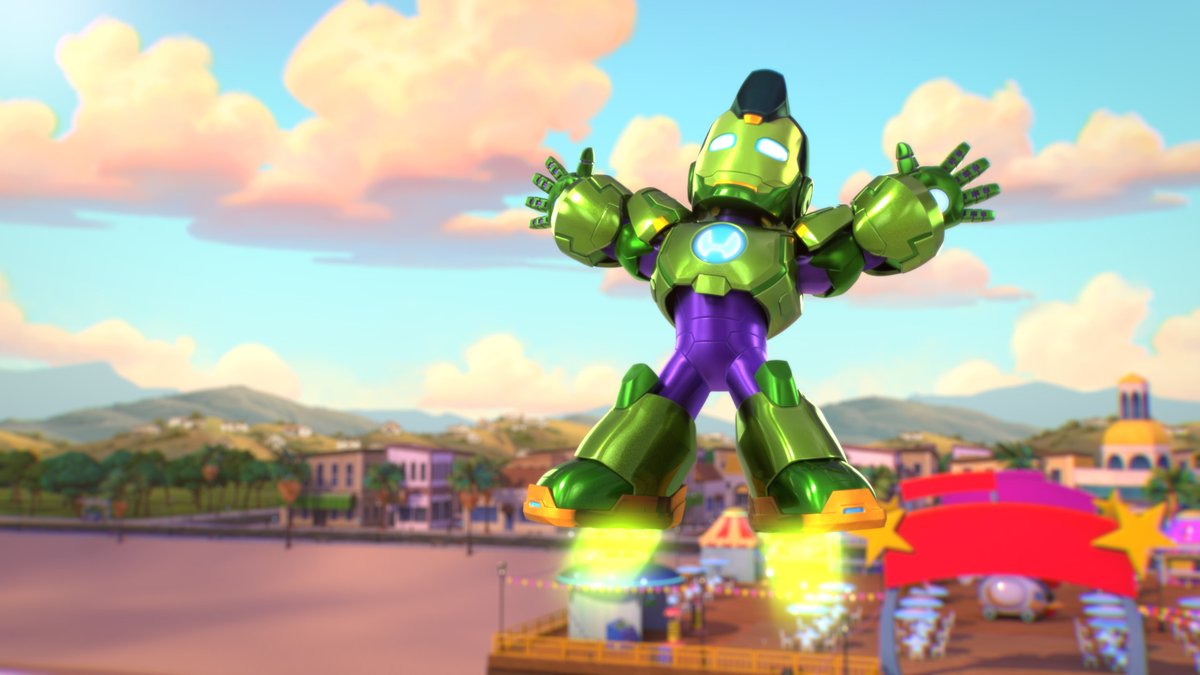 Disney_Wiki's tweet image. A new look at the upcoming Disney Jr. series, Iron Man and His Amazing Friends