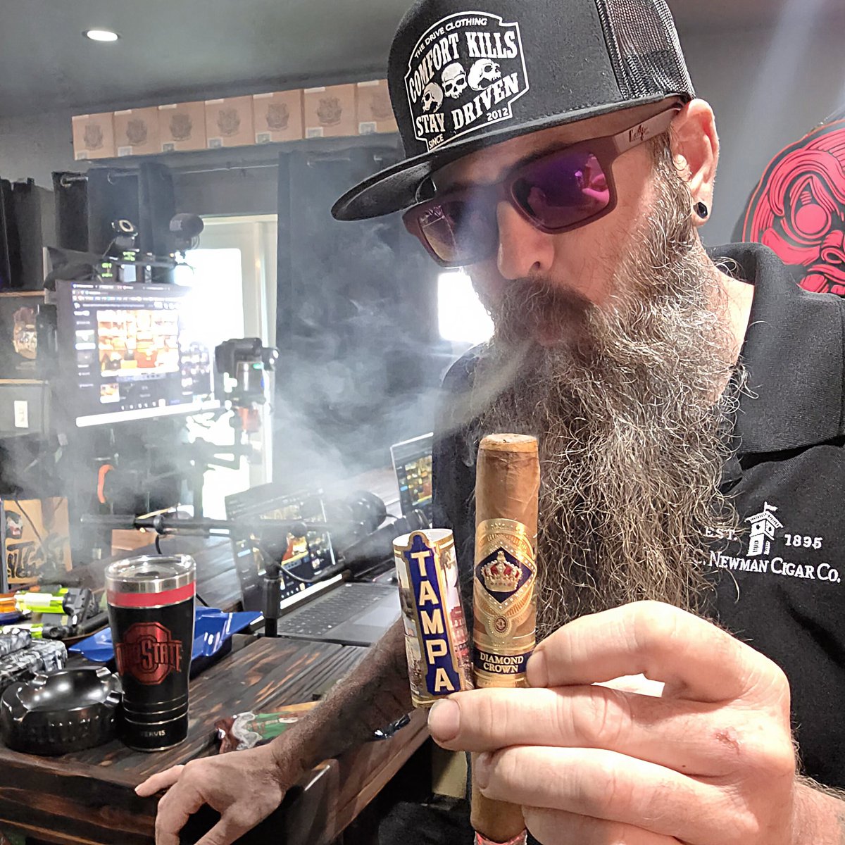 Cigar Prop (@cigarprop) on Twitter photo Enjoying the new <a href="/JCNewmanCigars/">J.C. Newman Cigar Co.</a> Diamond Crown Tampa while setting up for tonight's I'd Tap That Cigar.
I was lucky enough to be at the launch party the other night and I brought a few home with me. The Florida Sun Grown Tobacco adds a nice spice the blend!
Tonight we have a Enjoying the new <a href="/JCNewmanCigars/">J.C. Newman Cigar Co.</a> Diamond Crown Tampa while setting up for tonight's I'd Tap That Cigar.
I was lucky enough to be at the launch party the other night and I brought a few home with me. The Florida Sun Grown Tobacco adds a nice spice the blend!
Tonight we have a