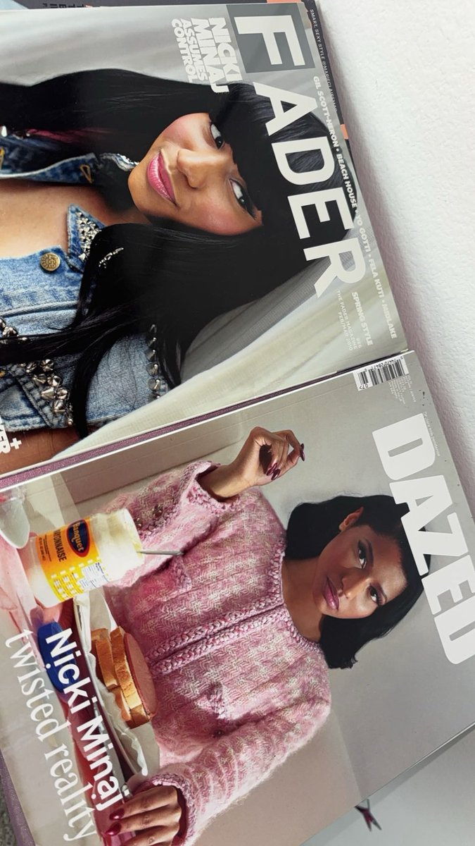 trendsettavicc's tweet image. Perioddd my #DAZED magazine came in today with an extra #FADER cover and im obsessed 😍