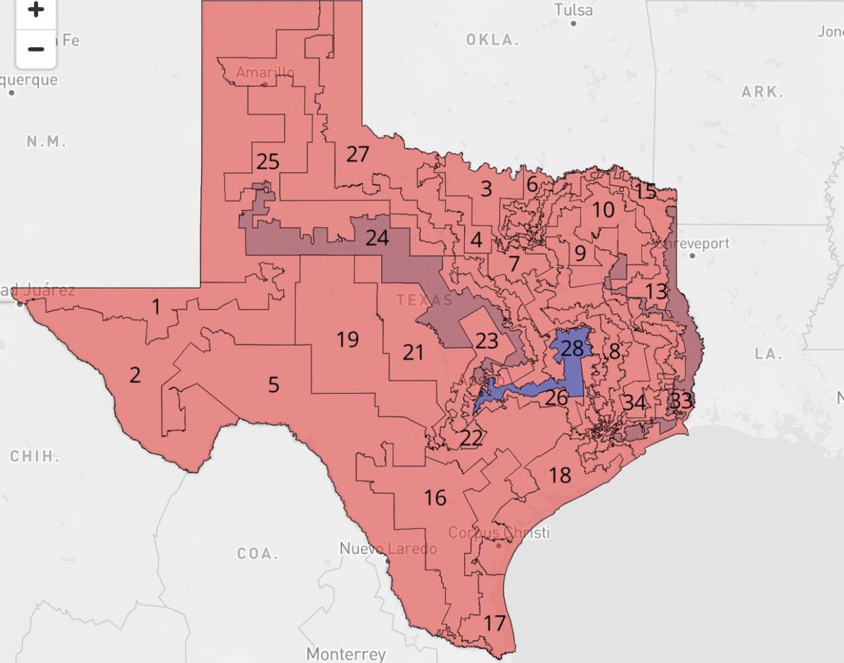 OldNewRight's tweet image. Incredible things are happening in Texas Redistricting. This is an official map proposal.
