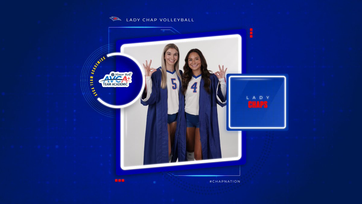 📚🏐 Brains &amp; Blocks! 

LCU Volleyball crushes it in the classroom with a 3.73 GPA, landing AVCA Team Academic Honor Roll status once again. Third time in 4 years.

👩‍🎓💥 Smart. Strong. Lady Chaps!

📰 Read more: rebrand.ly/1889ca