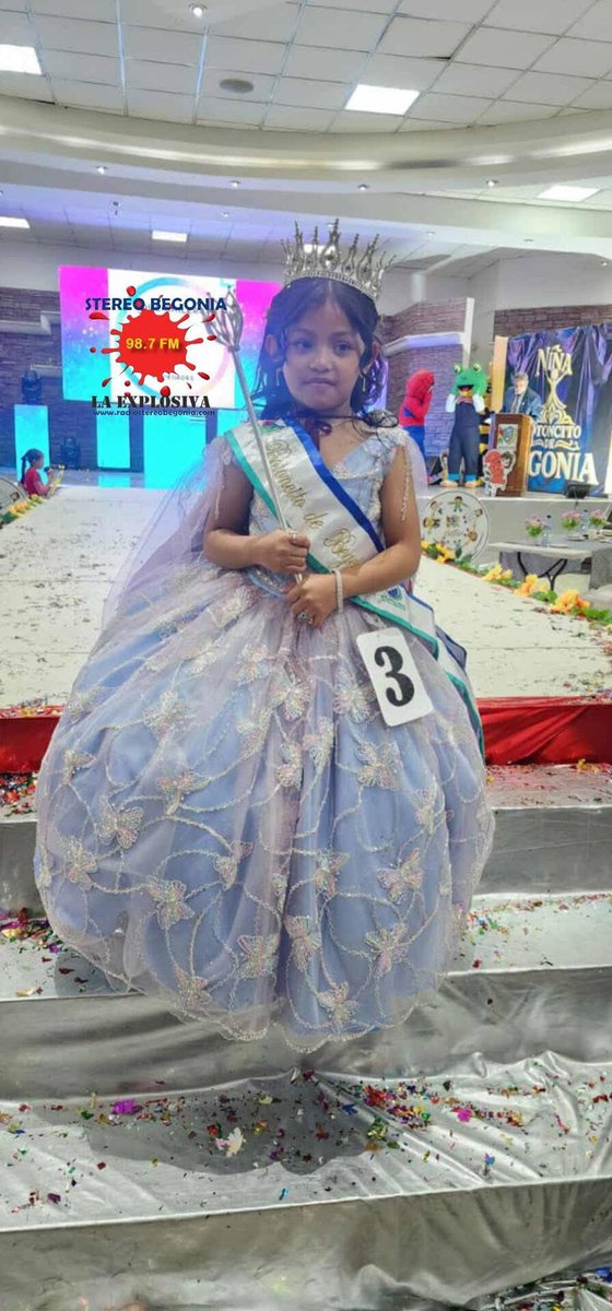Geder Samira Díaz Pérez es la nueva Botoncito de Begonia 2025 👸🏻🌺 

Máxima represente de la belleza infantil del municipio de Tejutla ❤️💛💚 

¡Felicitaciones! ✨