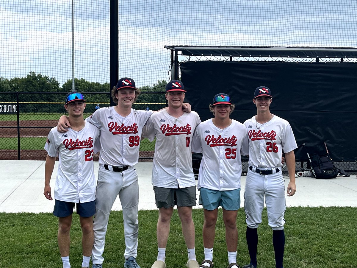 These 5 have played the last three years with us, two are moving on to college ball while the other three will hopefully follow in their footsteps after their senior year this season.