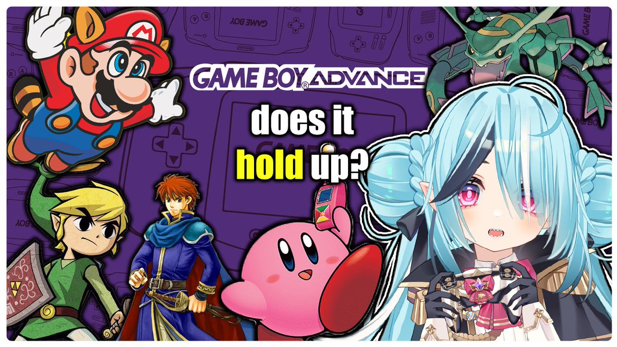 zenyahima's tweet image. GBA TIME!!
the game boy was an elusive series of consoles for me but it went on strong with many entries! so let&apos;s check our FIRST handheld and see if they were cooking!
stream in 4hrs