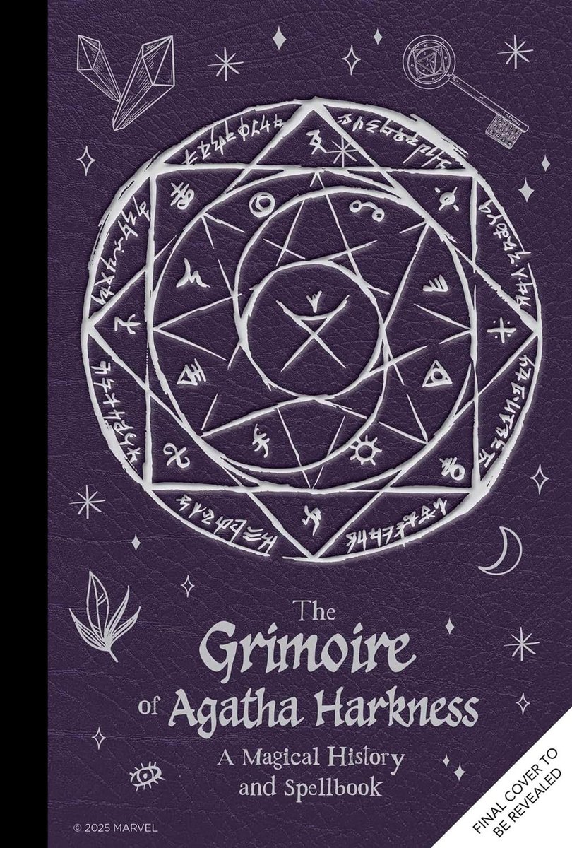 ScarletWitchUpd's tweet image. ‘THE GRIMOIRE OF AGATHA HARKNESS’ will release on October 7.
“As readers progress, Agatha’s words of wisdom continue down a darker path…”
Buy here: 🔗amzn.to/4nVVxhb #ad