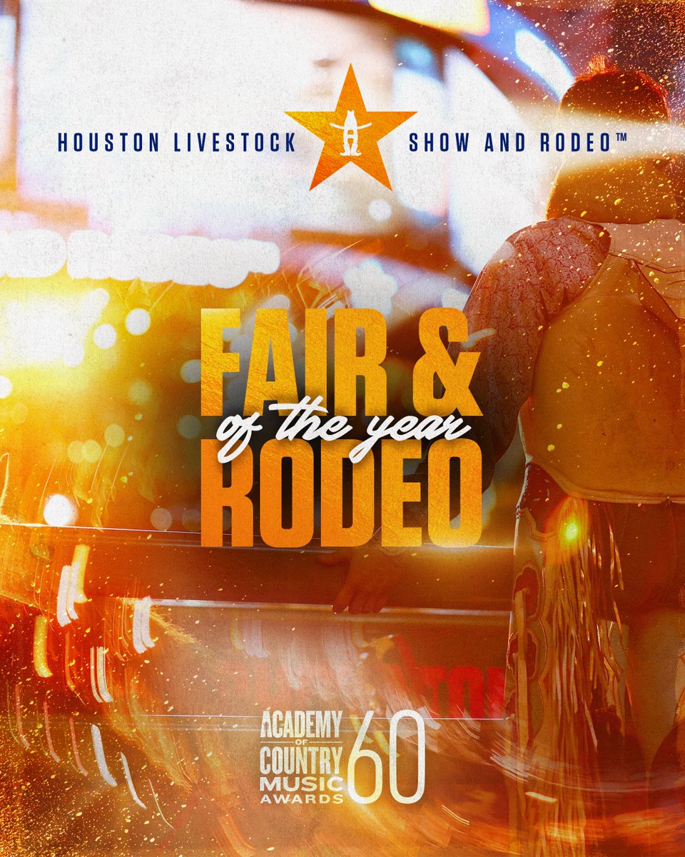 RODEOHOUSTON's tweet image. Just out here doin’ what we love 🎉
We’re honored to earn our third industry award from the @ACMawards