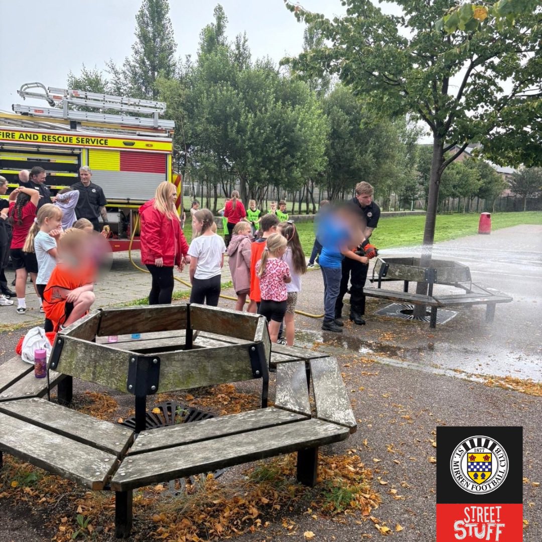 Street Stuff™️ (@smfcstreetstuff) on Twitter photo Another top day of activities at our holiday camps and special thanks to our #communitysafety partners <a href="/fire_scot/">Scottish Fire and Rescue Service</a> #Renfrew Another top day of activities at our holiday camps and special thanks to our #communitysafety partners <a href="/fire_scot/">Scottish Fire and Rescue Service</a> #Renfrew