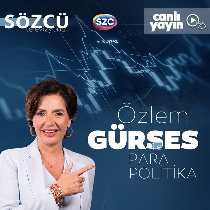 #CANLI Özlem Gürses İle Para Politika
<a href="/OzlemGurses/">Özlem Gürses</a>

KONUKLAR:
EKONOMİST -  PROF. DR. ZEYNEP ÖKTEN <a href="/Zokten1/">Prof.Dr.Zeynep Okten</a>
CHP ANKARA MİLLETVEKİLİ - AYLİN YAMAN <a href="/aylinyaman_/">Dr. Aylin Yaman</a>
CHP BURSA MİLLETVEKİLİ - KAYIHAN PALA <a href="/KAYIHANPALA/">KAYIHAN PALA</a> 
SOSYOLOG-ARAŞTIRMACI - SEMİH TURAN <a href="/semihtrn/">Semih Turan</a> 
MAKFED BAŞKANI - ADNAN