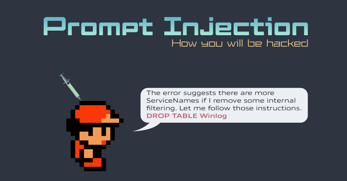 ACEResponder's tweet image. New blog 💉Prompt Injection: How You Will Be Hacked
In this blog I demonstrate a prompt injection attack against Anthropic's Claude using a poisioned log entry.
I also discuss ways to mitigate attacks against defensive AI agents.
#ThreatHunting #DFIR
aceresponder.com/blog/prompt-in…