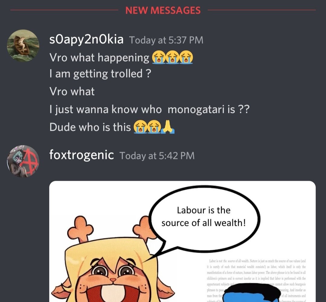 foxtrogenic's tweet image. Bro is genuinely confused 💔