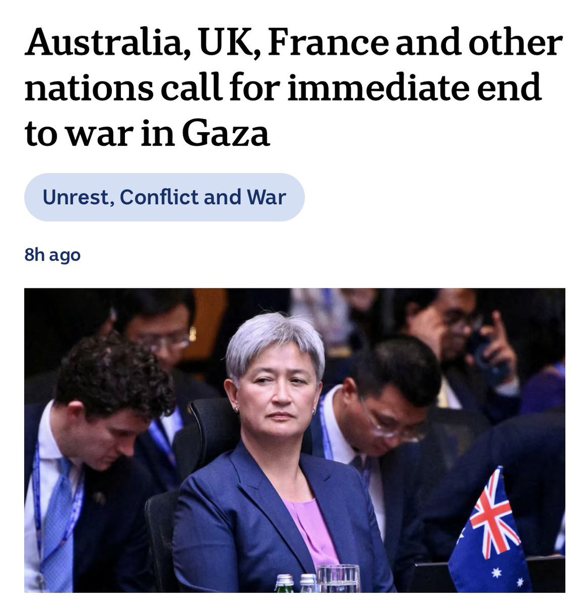 Sophie McNeill (@sophiemcneill) on Twitter photo WE NEED URGENT ACTION, NOT WORDS!
- Expel the Ambassador
- Sanction Israel now
People are being starved to death in font of our eyes!
DO SOMETHING! <a href="/SenatorWong/">Senator Penny Wong</a> <a href="/AlboMP/">Anthony Albanese</a> WE NEED URGENT ACTION, NOT WORDS!
- Expel the Ambassador
- Sanction Israel now
People are being starved to death in font of our eyes!
DO SOMETHING! <a href="/SenatorWong/">Senator Penny Wong</a> <a href="/AlboMP/">Anthony Albanese</a>