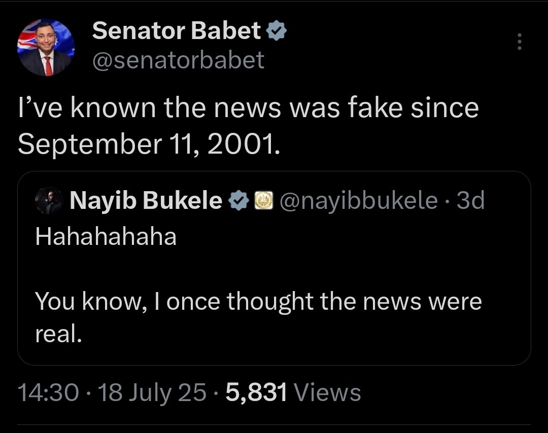 TheKennyDevine's tweet image. Babet now trying to tap into the lucrative 9/11 conspiracy market.
He's about to go full antisemite.