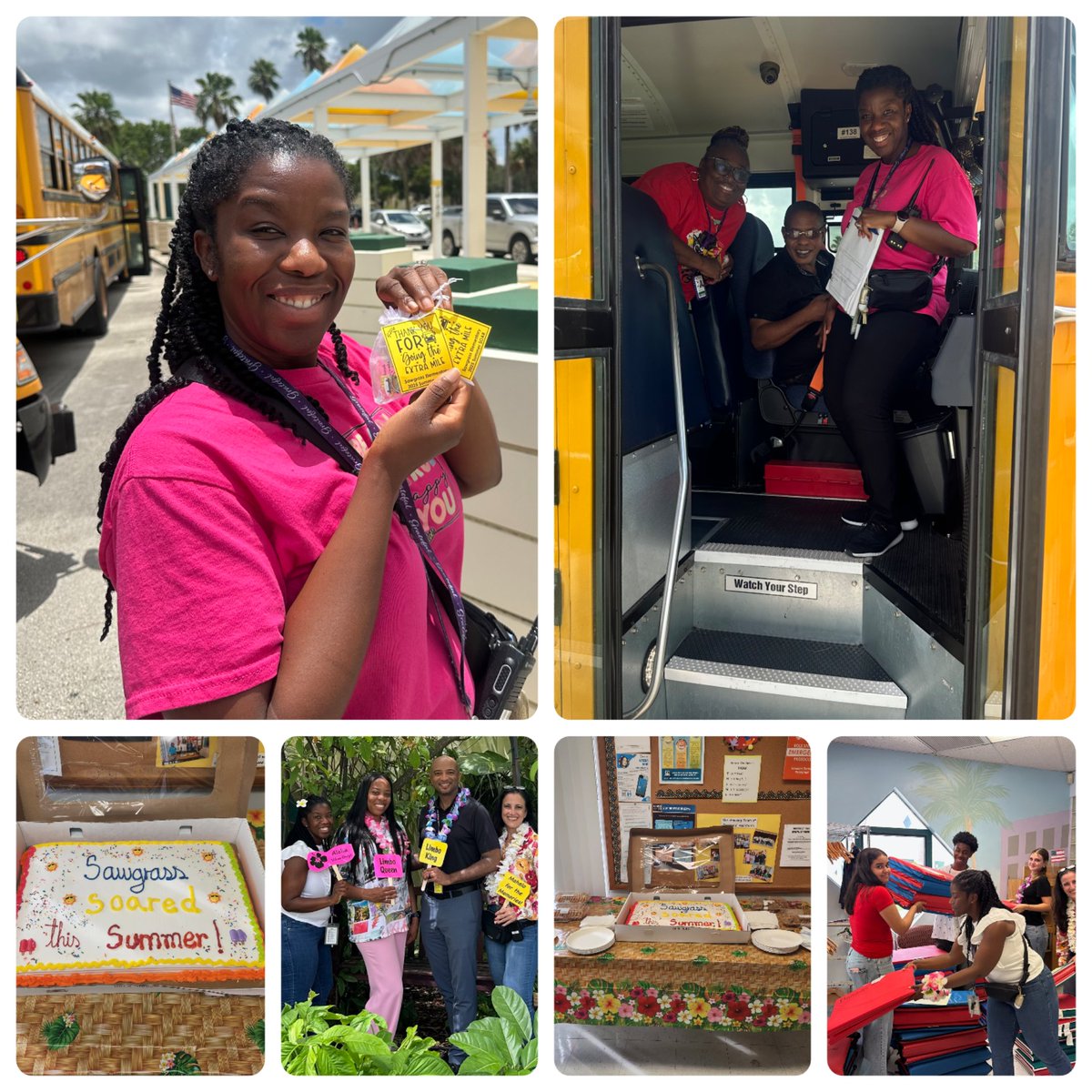 🌺 That’s a wrap on Summer Soar at Sawgrass! 🌞📚
We closed out in tropical style with good vibes, sweet treats, and big smiles. 🌴🚌🎉

Huge thanks to our amazing team &amp; students who made this summer unforgettable.
#SawgrassSoars #SummerSuccess #TropicalVibes