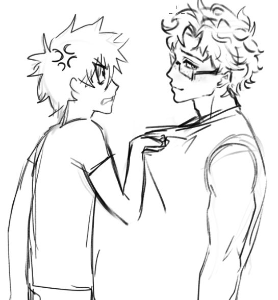 exx_machinaa's tweet image. having an inconsistent artstyle lowkey funny asf bc what is this