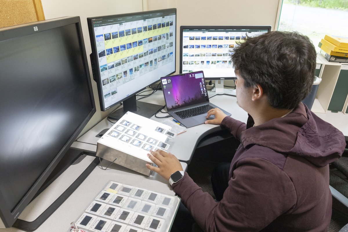 Meet Summer Bridge student Josiah Swope! This summer, he is interning with <a href="/USGS/">USGS</a> at the Alaska Volcano Observatory, where he’s processing volcanic ash &amp; building a 3D model of Mount Spurr to help scientists better understand past eruptions. Learn more at: avo.alaska.edu/news/