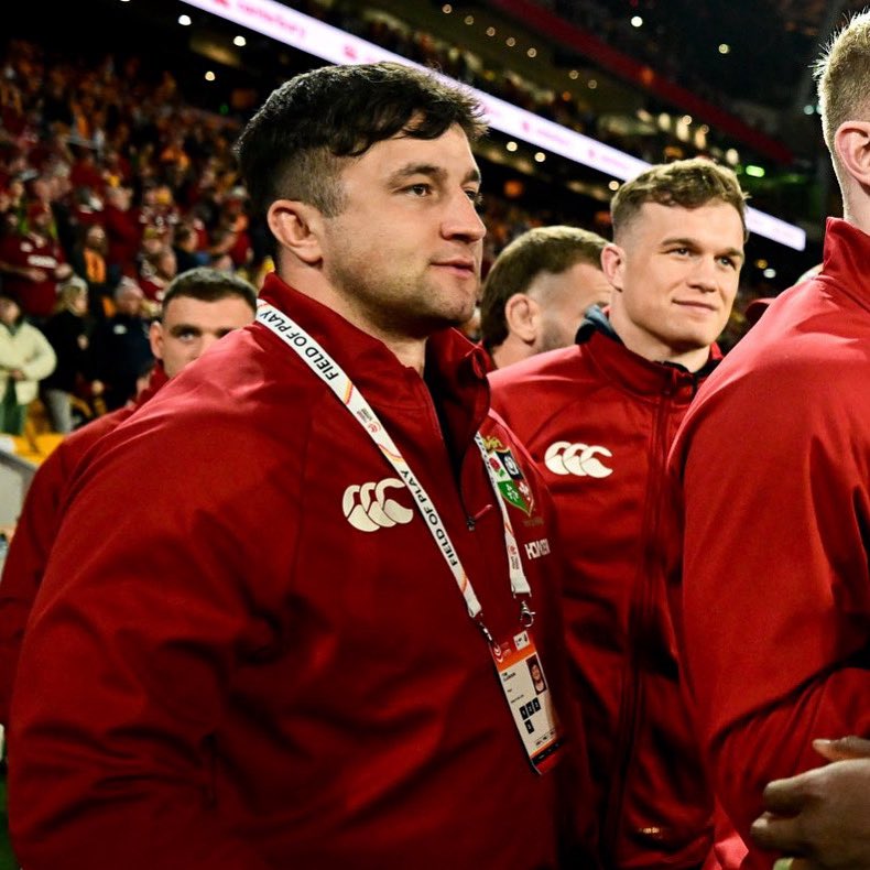 WicklowRFC's tweet image. The best of luck to our former player Thomas Clarkson who makes his @britishandirishlions debut tomorrow. Alongside him will be his @leinsterrugby clubmate @joshvdf who also began his rugby journey in @wicklowrfc We will be watching proudly tomorrow. Go well men. 🦁 💙 💙💙♥️🤍🖤