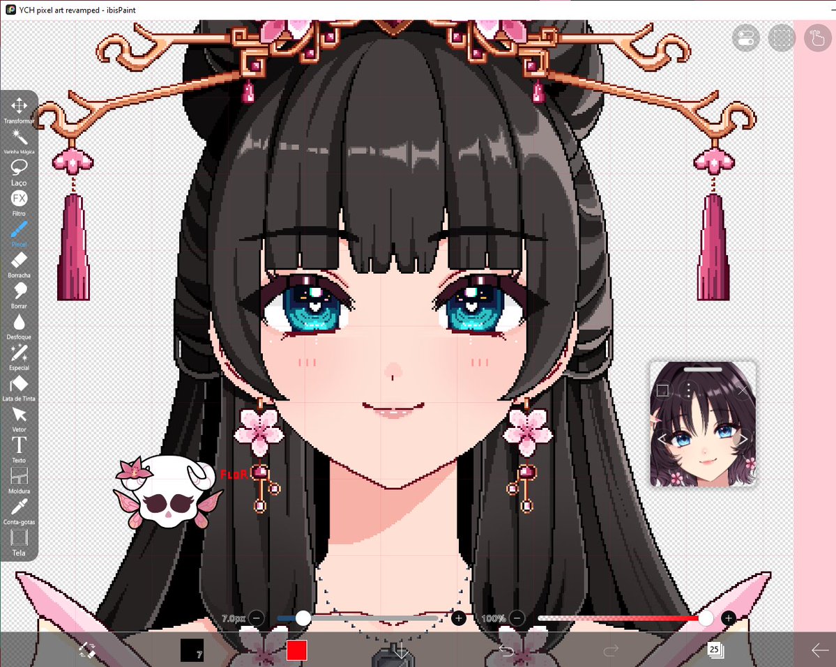 frorinha's tweet image. PIXEL ART, YAAAY!