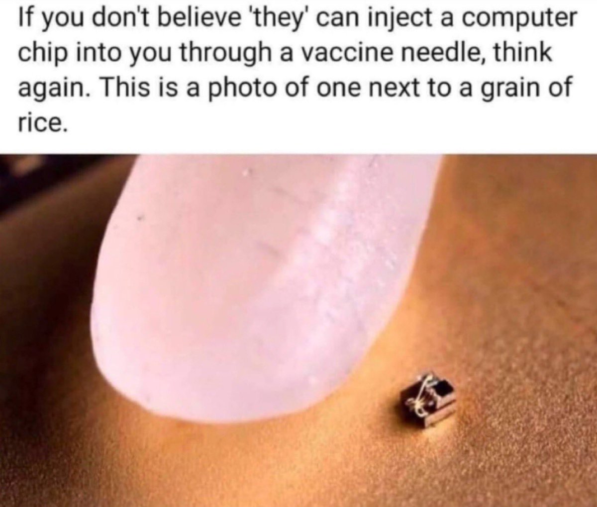 This is exactly why I don’t get vaccinated. 💉👇