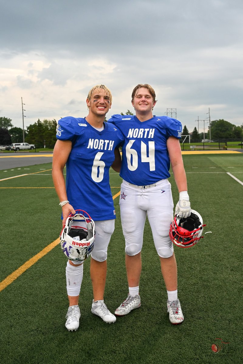 Maker_Football (@maker_football) on Twitter photo Congrats to <a href="/GChalupny/">Grayson Chalupny</a> and <a href="/braedonellefson/">Braedon Ellefson</a> on officially wrapping up their Maker Football careers representing the North in the All-Star game this past weekend. Congrats Men! #WaterIt Congrats to <a href="/GChalupny/">Grayson Chalupny</a> and <a href="/braedonellefson/">Braedon Ellefson</a> on officially wrapping up their Maker Football careers representing the North in the All-Star game this past weekend. Congrats Men! #WaterIt