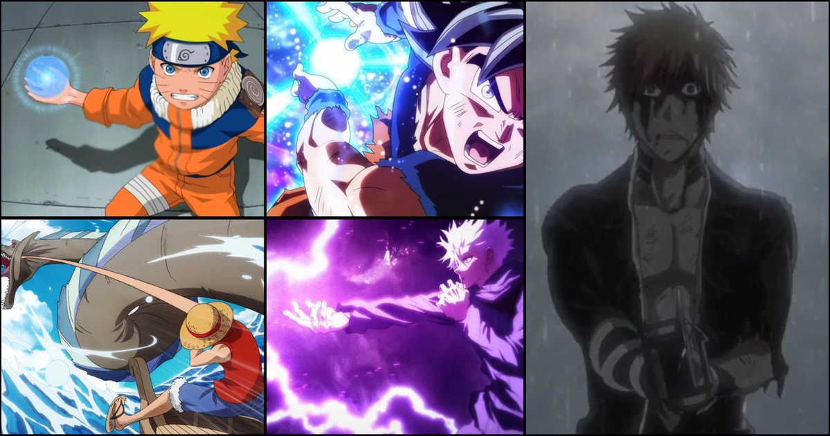 FumiCrazyTweets's tweet image. naruto gave us the rasengan, DB gave kamehameha, op gave gum pistol, jjk gave hollow purple, and bleach gave absolutely nothing