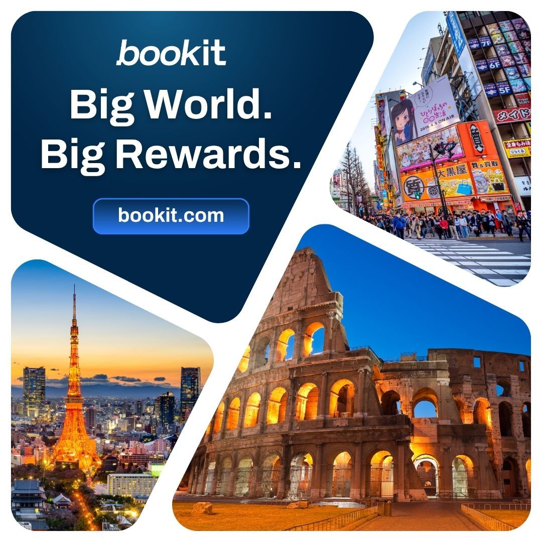 ✈️ From Rome to Tokyo, Bookit brings the world to your screen.
💸 And pays you back to explore it.

🌍 Book with crypto
🎁 Earn Spree Points
🚀 Travel smarter

Welcome to the future of rewards.
👉 bookit.com 

#BookitWithSpree #CryptoTravel #Web3Loyalty