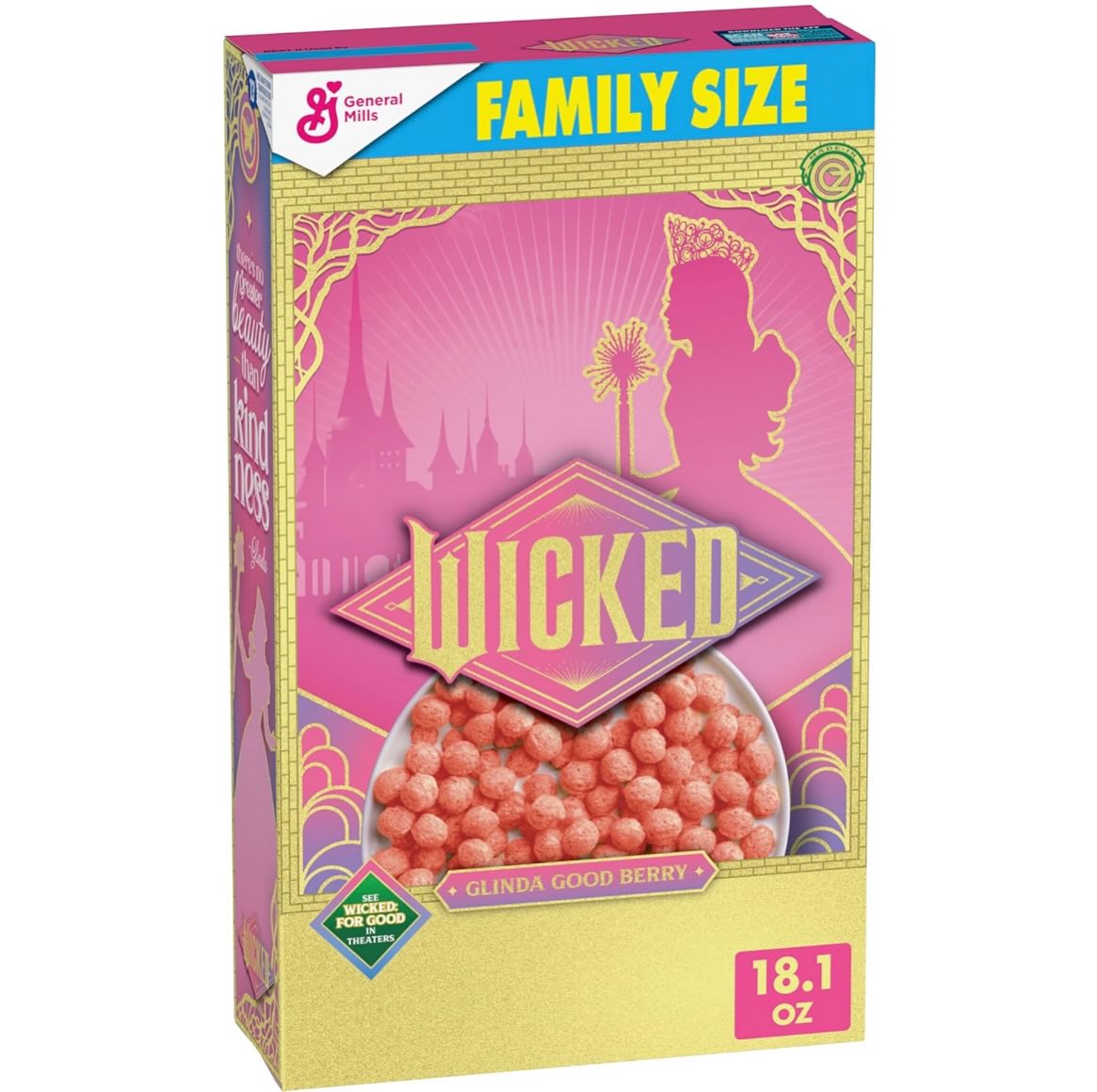 wickedmusicalbr's tweet image. MACETARIAM? A General Mills lançou cereais de Wicked em dois sabores: Elphaba Caramel Apple e Glinda Good Berry.
As caixas tamanho família já estão à venda na Amazon dos EUA e no Walmart do Canadá!