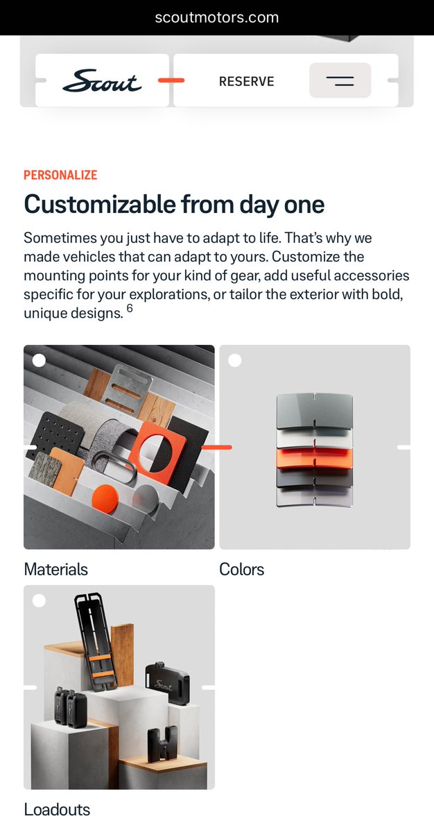 theOGLindy's tweet image. That orange 🥰😍
Guess Rivian better give me some updates on R3X or I’ll just be going to Scout for my orange truck.