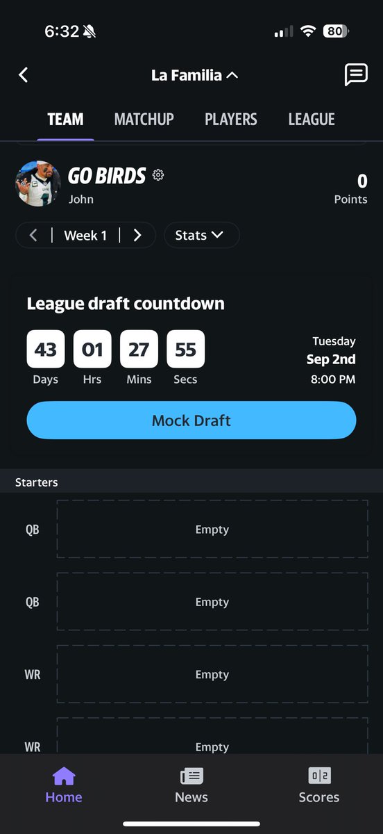 Updated my fantasy football team photo