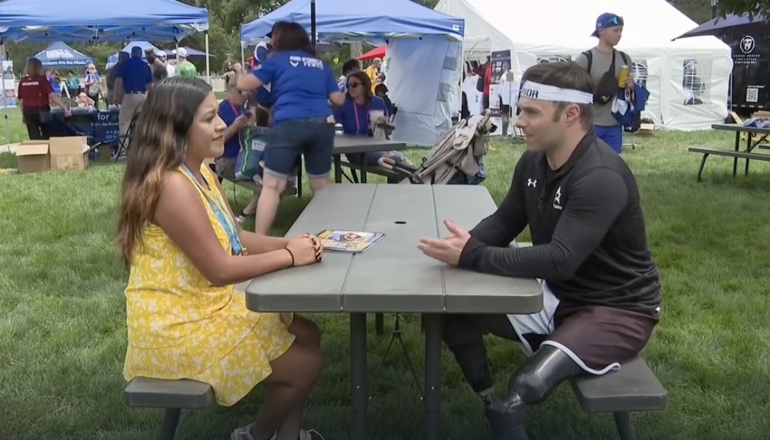 dodwarriorgames's tweet image. “I’m proof you can overcome.”
After surviving an IED blast and losing both legs, Army Veteran JP Lane is now a singer, motivational speaker, and DoD Warrior Games athlete. #Limitless
Read more from @KOAA: koaa.com/news/local-new…
#DWG2025 @armyARCP
