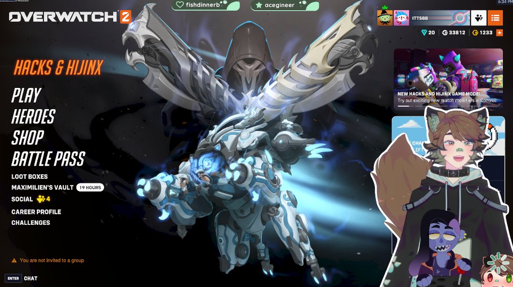 IttsBB's tweet image. We’re not pros, but we ARE loud—going live with Overwatch 2 Stadium Mode with @/FerrousMettle ! 💚🐾
🔴 twitch.tv/ittsbb
#Overwatch2 #StadiumMode #TwitchStreamer #VTuber