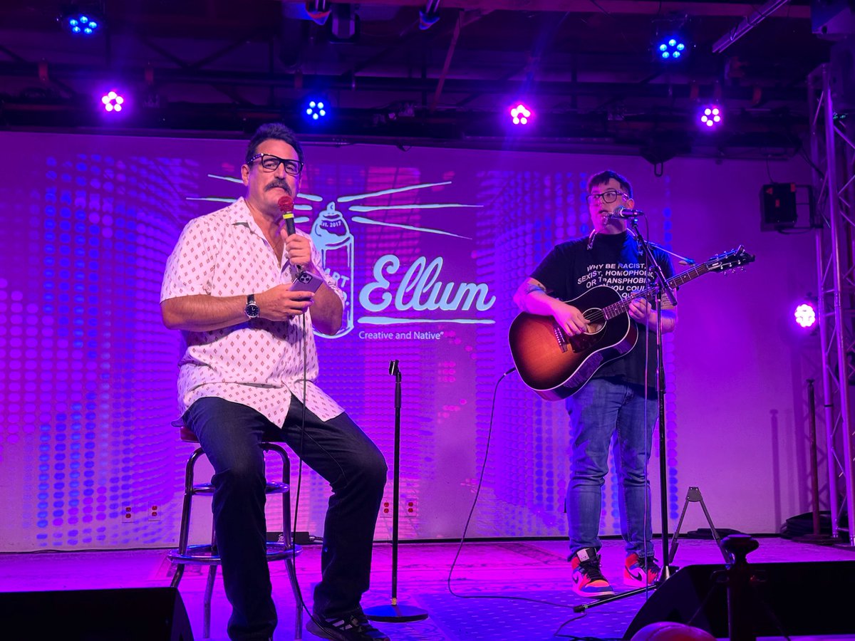 joebartnick's tweet image. Thanks @deepellumartco for an awesome evening !! Thanks to everyone who came out and to @sneedless on guitar while I sang Deep Ellum Blues because I had to